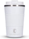 Castagnola Thermosbeker - Koffiebeker To Go - Dubbelwandig - 380 ML - RVS - Wit