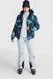 O'Neill Z.E.N. Puffer Hybrid - Ski jas dames 20K waterdicht - Blauw - maat L