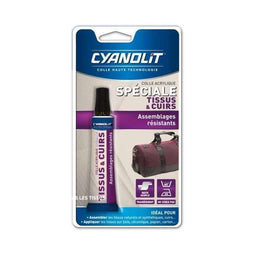 CYANOLIT - Textiellijm - Flexibele bevestiging voor stoffen en textiel
