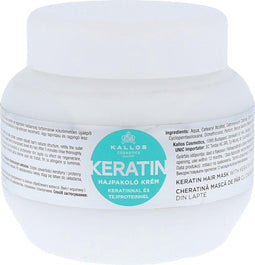 Herstellend Haar Masker Kallos Cosmetics Keratin (275 ml)
