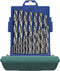 Heller Tools 21964 8 HSS Metaal-spiraalboorset 25-delig Geslepen DIN 338 Cilinderschacht 1 set(s)