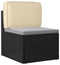vidaXL - Ligbedkussen - voor - Rugsteun - Beige - 60x40x12 - cm - Oxford - Stof