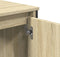 vidaXL - Wastafelkast - 60x35x60 - cm - bewerkt - hout - sonoma - eikenkleurig