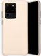 Selencia Hoesje Geschikt voor Samsung Galaxy S20 Ultra Hoesje - Selencia Gaia Slang Backcover - Wit
