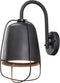 Konstsmide Perugia Wandlamp Buiten - E27 - IP44 - Zwart