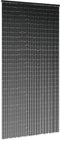 vidaXL - Insectengordijn - 100x220 - cm - bamboe - donkergrijs
