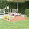 vidaXL - Plantenbak - 110x110x27 - cm - massief - douglashout
