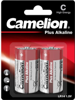 Camelion LR14-BP2 - Alkaline batterij - C formaat - 1,5 V (2 stuks)
