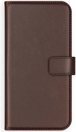 Selencia Hoesje Geschikt voor Samsung Galaxy A30s / A50 Hoesje Met Pasjeshouder - Selencia Echt Lederen Bookcase - Bruin