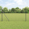 vidaXL - Gelaste - Draadomheining - Grijs - 1.2x50 - m - Staal