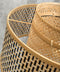 GOOD&MOJO Wandlamp Bhutan - Bamboe/Zwart - 55x44x45cm - Binnen Scandinavisch,Bohemian