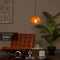 Lucide JESSICA - Hanglamp - Ø 30 cm - Dimbaar - Terracotta