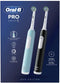 Oral-B PRO1CRSDUO - Elektrische tandenborstel - 3 poetsstanden - Wit