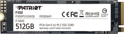 Patriot P300 - NVMe SSD 512GB - PCIe 3.0 x4 - 1700MB/s Lezen