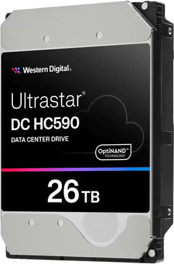 Western Digital DC HC590 - Interne harde schijf 26 TB - 7200 RPM - 3.5" SATA