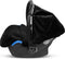 Velvett autostoel - Night Black - Isofix - Easy-In systeem