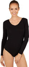 dressforfun - Shapewear - Bodysuit - Lange mouwen ronde hals - Zwart - M