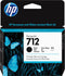 HP 712 - Inktcartridge - 80 ml - Zwart