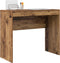 vidaXL - Bureau - Oud - Hout - 90x40x76 - cm - Gelaagd - Hout