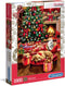 Clementoni Classic Christmas Collection - Puzzel - 1000 stukjes - Volwassenen - Legpuzzel - Kerstmis Bij Het Haardvuur - Vanaf 14 jaar