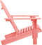 vidaXL - Tuinstoel - Adirondack - massief - vurenhout - roze