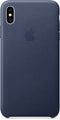 Apple MRWU2ZM/A - Leather Backcover - Echt leer - Blauw