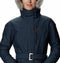 Columbia Carson Pass II Jacket - Dames Winterjas - Waterdicht en Ademend - Dark Nocturnal - Maat L
