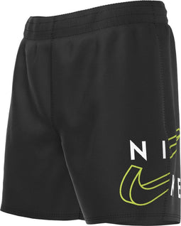 Nike Swim jongens zwemshort - 4 inch - snel drogend polyester - Black