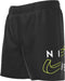 Nike Swim jongens zwemshort - 4 inch - snel drogend polyester - Black