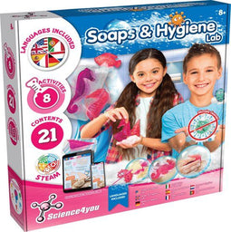 Science4you Soap & Hygiene Lab - Experimenteerset - Maak Zeepjes en Leer Wetenschap - 8+ jaar