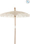 J-Line parasol Macrame - katoen - wit - arge