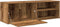 vidaXL - Tv-meubel - 120x34x37 - cm - bewerkt - hout - oud - houtkleurig