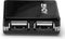 Lindy 42742 - Hub USB - 4x USB 2.0 type-A - Zwart