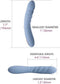 Svakom - Ava Neo - Stotende Vibrator - Thrusting Vibrator - Met App Control - Lichtblauw
