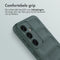 imoshion Hoesje Geschikt voor Samsung Galaxy S24 Hoesje Siliconen - imoshion EasyGrip Backcover - Donkergroen