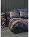 Satin King - Dekbedovertrekset - 100% katoen satijn - 240 x 220 cm - Blauw (2 stuks)