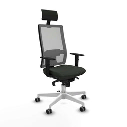 Bureaustoel met hoofdsteun Piqueras y Crespo 1D026G1 Zwart