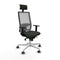Bureaustoel met hoofdsteun Piqueras y Crespo 1D026G1 Zwart