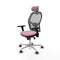 Piqueras y Crespo 3D086G2 - Bureaustoel - Verstelbare hoofdsteun - Roze