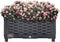 Feel Furniture – Buiten plantenbak – Beta – Zwart 40x40x23 cm