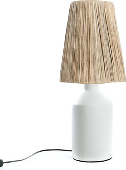 De Bedouin Tafellamp - Wit Naturel