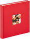 Walther Fun - Fotoalbum - Zelfklevend - 33 x 34 cm - 50 pagina's - Rood