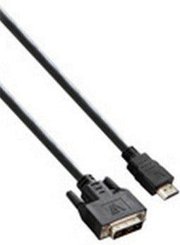 V7 V7E2HDMIDVID-02M - Adapter DVI-D naar HDMI - 2 m - Zwart