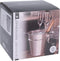 RVS champagnekoeler/ijsemmer met houder voor aanrecht of tafel - 3 liter - 22 x 22 cm