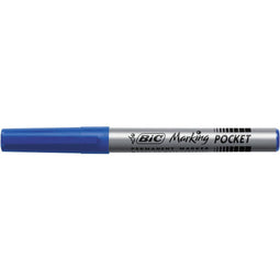 Bic - permanent marker ECOlutions, schrijfbreedte 1,1 mm, fijne punt, blauw