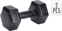 2 stuks XQ Max Dumbbell - 2kg - Zwart