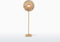 GOOD&MOJO Vloerlamp Kalimantan - Bamboe - 60x30x180cm - Scandinavisch,Bohemian - Staande lampen voor Woonkamer - Slaapkamer
