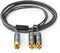 Nedis CATB24000GY30 - RCA naar 2x RCA kabel - 300 cm - Grijs