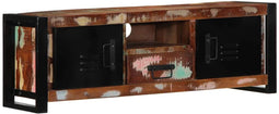 vidaXL - Tv-meubel - 100x30x35 - cm - massief - gerecycled - hout