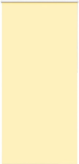 vidaXL - Rolgordijn - verduisterend - 110x230 - cm - stofbreedte - 105,7 - cm - geel